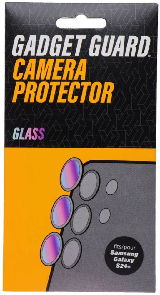 Gadget Guard Glass Camera Protector for Samsung Galaxy S24+ - Clear/Black - Brand New by Gadget Guard - Image 2