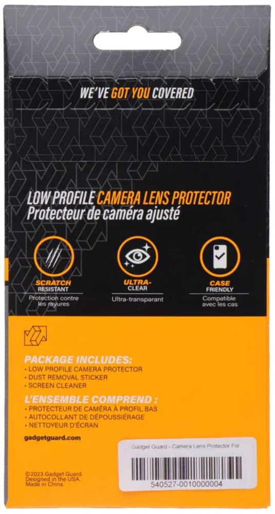 Gadget Guard Glass Camera Protector for Samsung Galaxy S24+ - Clear/Black - Brand New by Gadget Guard - Image 3