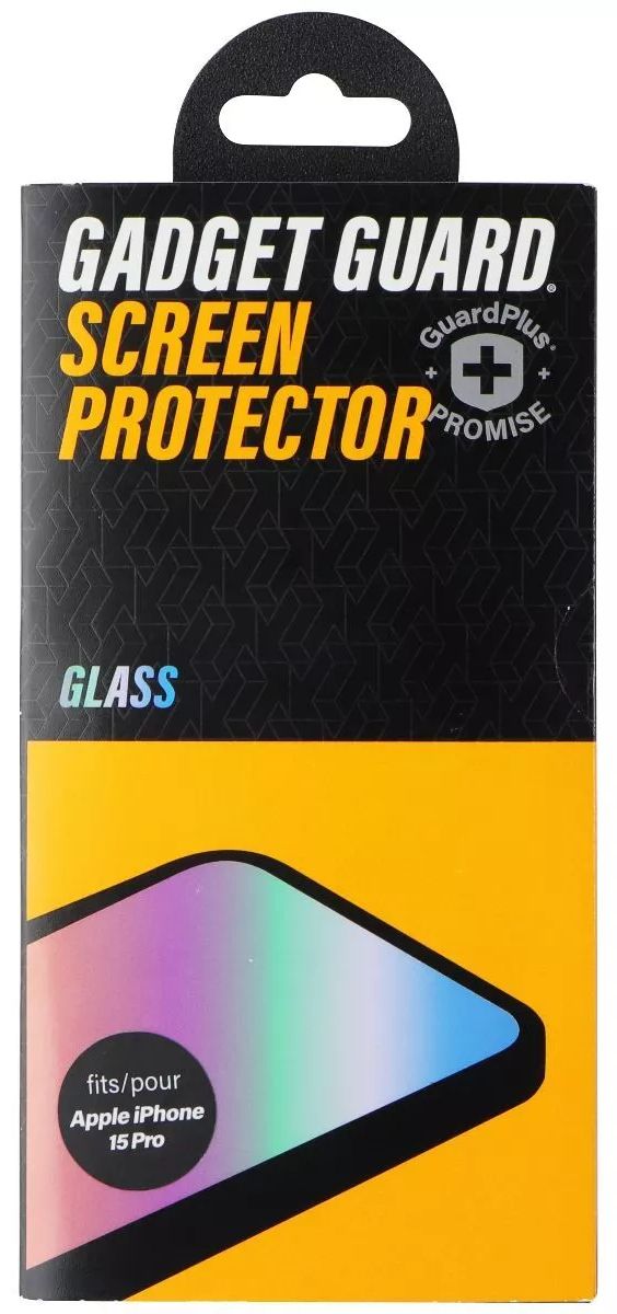 Gadget Guard Glass Screen Protector for Apple iPhone 15 Pro - Clear by Gadget Guard - Refurbished - Brand New condition - Image 2