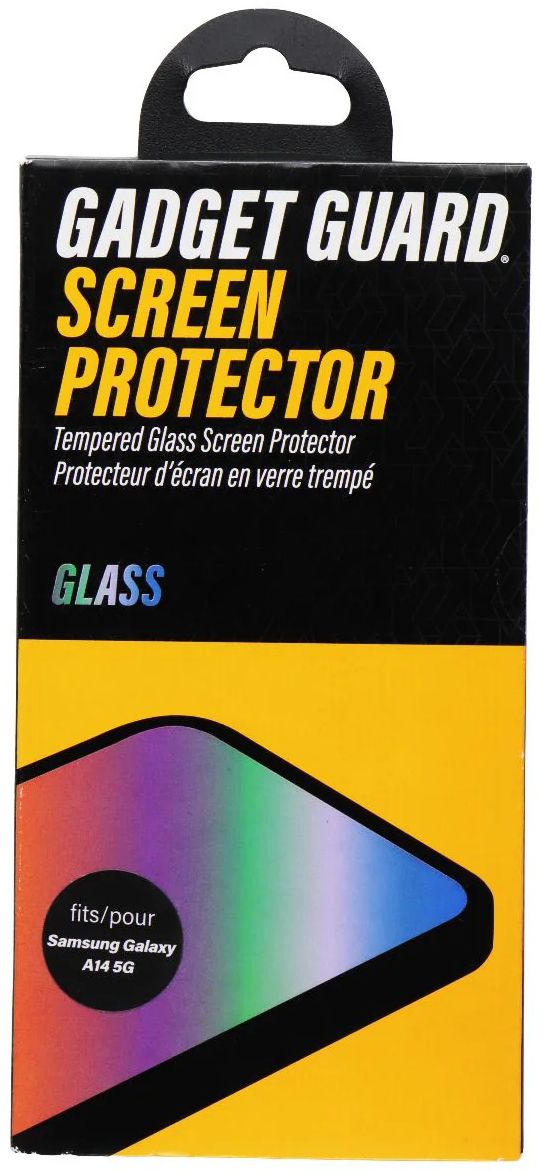 Gadget Guard Glass Screen Protector for Galaxy A14 5G - Clear by Gadget Guard - Refurbished - Brand New condition - US$8.78