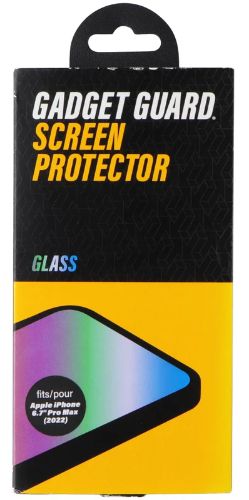 Gadget Guard Glass Screen Protector for iPhone 14 Pro Max - Clear by Gadget Guard - Refurbished - Premium condition - US$8.78