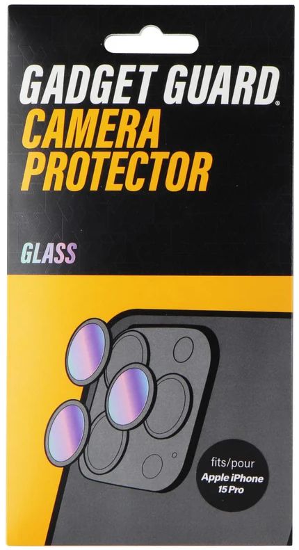 Gadget Guard Glass Series Camera Protector for iPhone 15 Pro - Iridescent by Gadget Guard - Refurbished - Brand New condition - Image 2