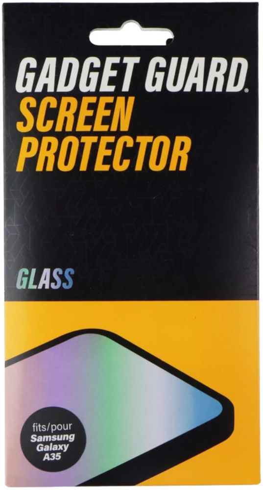 Gadget Guard Tempered Glass Screen Protector for Samsung Galaxy A35 - Transparent - Brand New by Gadget Guard - Refurbished - Brand New condition - Image 2