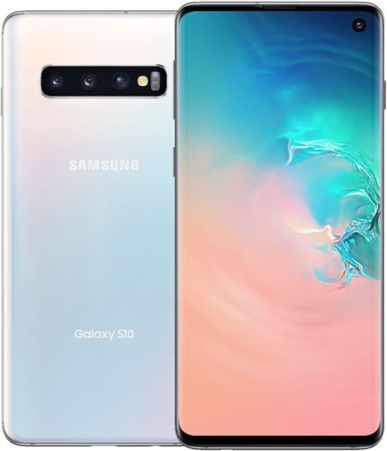 Galaxy S10 - 128GB - Prism White - Unlocked by Samsung - Refurbished - Very Good condition - US$141.99