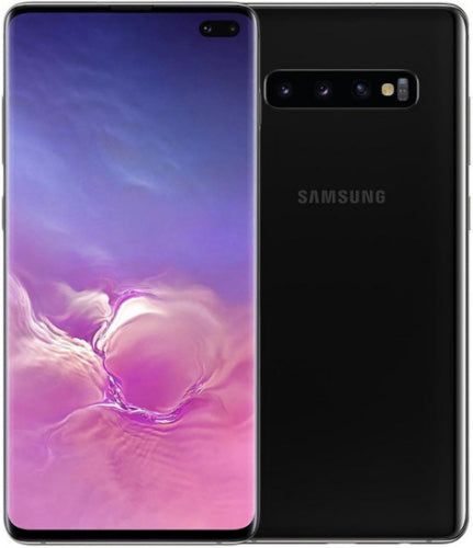 Galaxy S10+ - 128GB - 1 Physical SIM - Prism Black - Unlocked by Samsung - Refurbished - Very Good condition - US$177.49