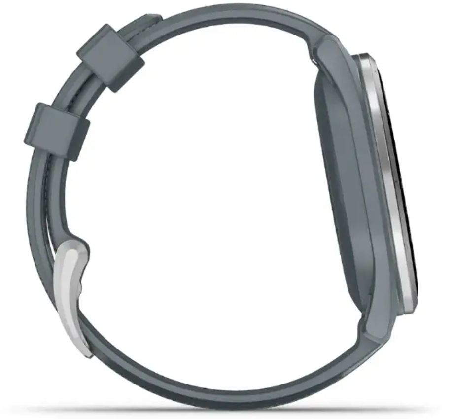 Garmin Approach S44 Golf Smartwatch - 4GB - 30.4mm - Silver Aluminum Aluminum Case with Twilight Silicone Silicone Band by Garmin - Image 5