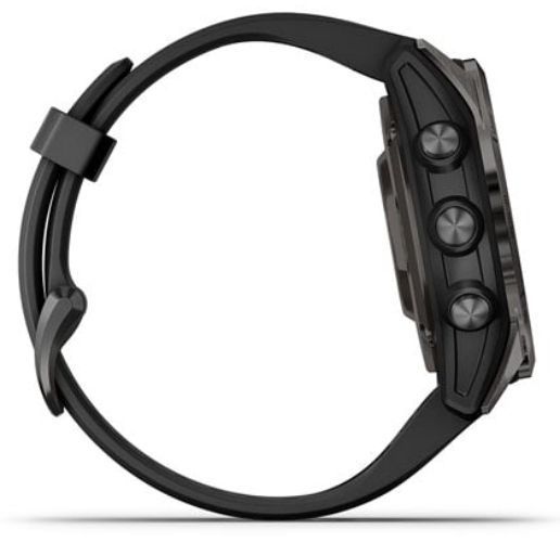 Garmin Epix Pro (Gen 2) Smartwatch - 32GB - 47mm - Carbon Gray Fiber-reinforced polymer Case with Black Silicone QuickFit Watch Band by Garmin - Image 4