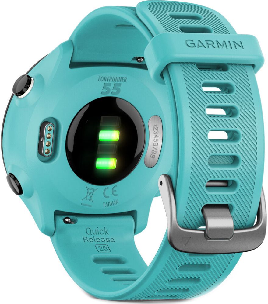 Garmin　ForeAthlete 55 Aqua Garmin Forerunner 55 Running Watch Aqua - Office Depot