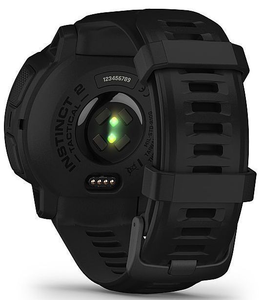 Garmin Instinct 2 Solar Smartwatch - 50mm - Black Tactical Edition (Polymer) Case with Black Silicone Sport Band by Garmin - Image 4