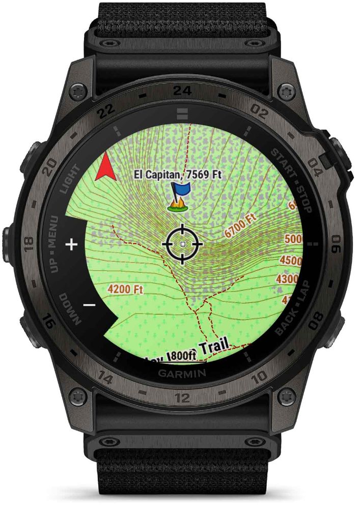 Garmin tactix 7 Tactical GPS Smartwatch - 32GB - 35.5mm - Black Pro Edition (Polymer) with Black Silicone Nylon Band by Garmin - Refurbished - Very Good condition - Image 25