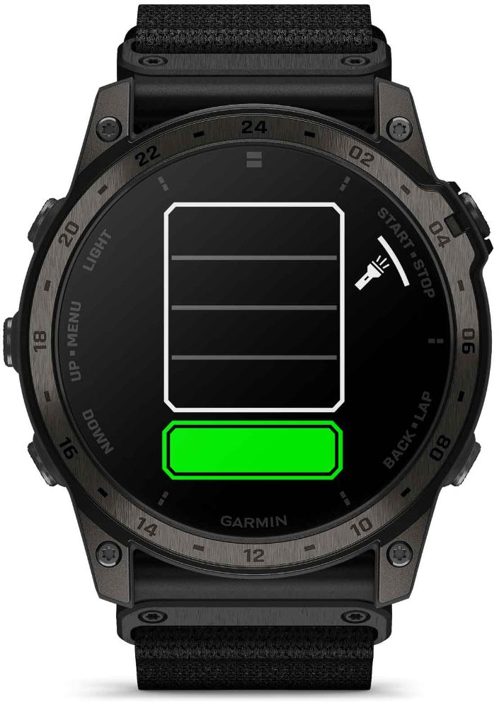 Garmin tactix 7 Tactical GPS Smartwatch - 32GB - 35.5mm - Black Pro Edition (Polymer) with Black Silicone Nylon Band by Garmin - Refurbished - Very Good condition - Image 30