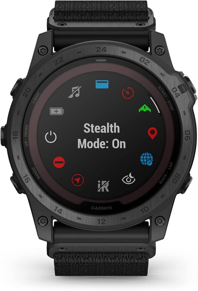 Garmin tactix 7 Tactical GPS Smartwatch - 32GB - 35.5mm - Black Pro Edition (Polymer) with Black Silicone Nylon Band by Garmin - Refurbished - Very Good condition - Image 14