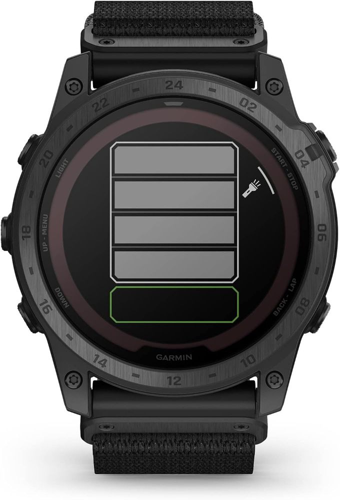Garmin tactix 7 Tactical GPS Smartwatch - 32GB - 35.5mm - Black Pro Edition (Polymer) with Black Silicone Nylon Band by Garmin - Refurbished - Very Good condition - Image 15