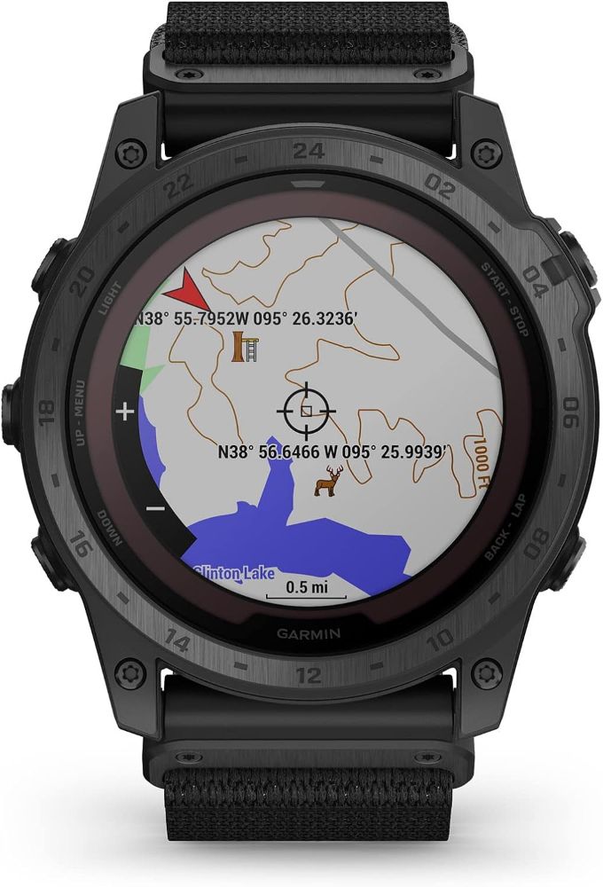 Garmin tactix 7 Tactical GPS Smartwatch - 32GB - 35.5mm - Black Pro Edition (Polymer) with Black Silicone Nylon Band by Garmin - Refurbished - Very Good condition - Image 16