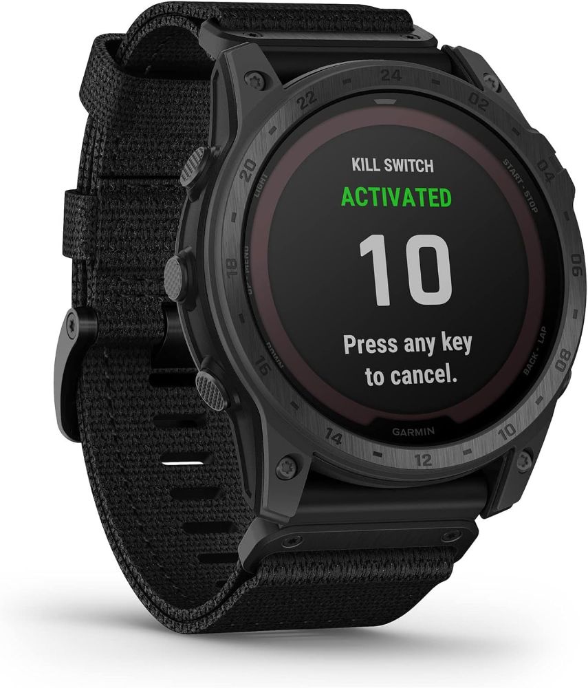Garmin tactix 7 Tactical GPS Smartwatch - 32GB - 35.5mm - Black Pro Edition (Polymer) with Black Silicone Nylon Band by Garmin - Refurbished - Very Good condition - Image 20