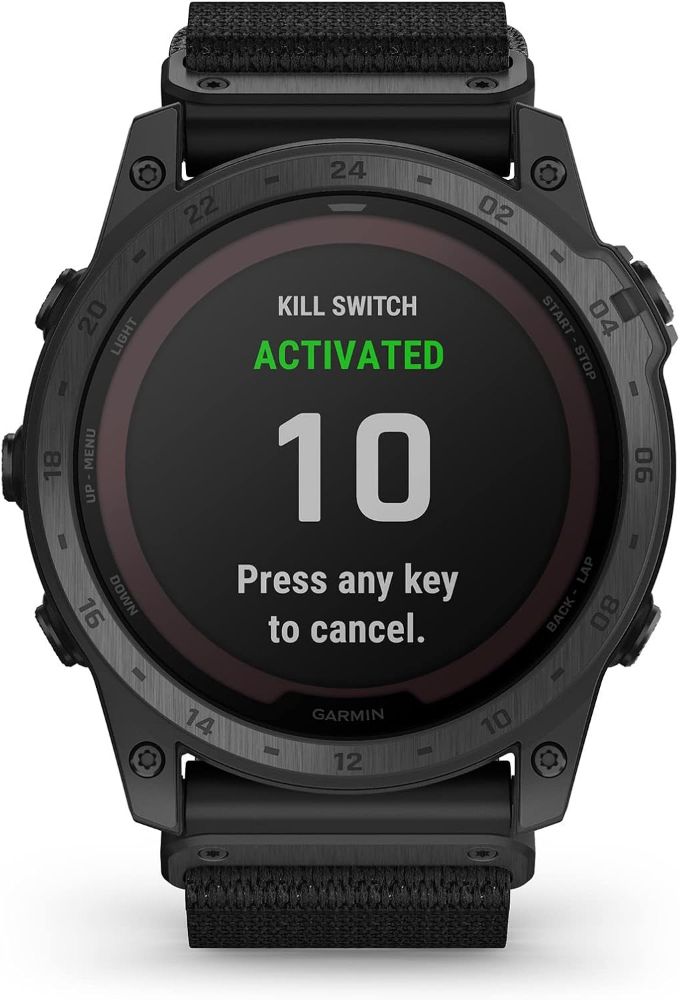 Garmin tactix 7 Tactical GPS Smartwatch - 32GB - 35.5mm - Black Pro Edition (Polymer) with Black Silicone Nylon Band by Garmin - Refurbished - Very Good condition - Image 36