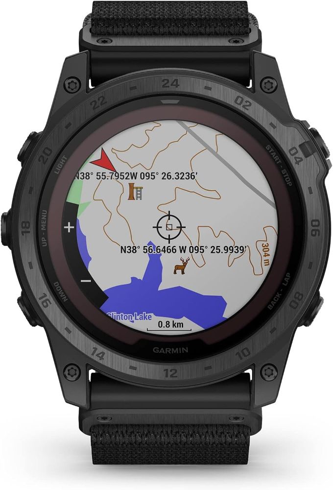 Garmin tactix 7 Tactical GPS Smartwatch - 32GB - 35.5mm - Black Pro Edition (Polymer) with Black Silicone Nylon Band by Garmin - Refurbished - Very Good condition - Image 39