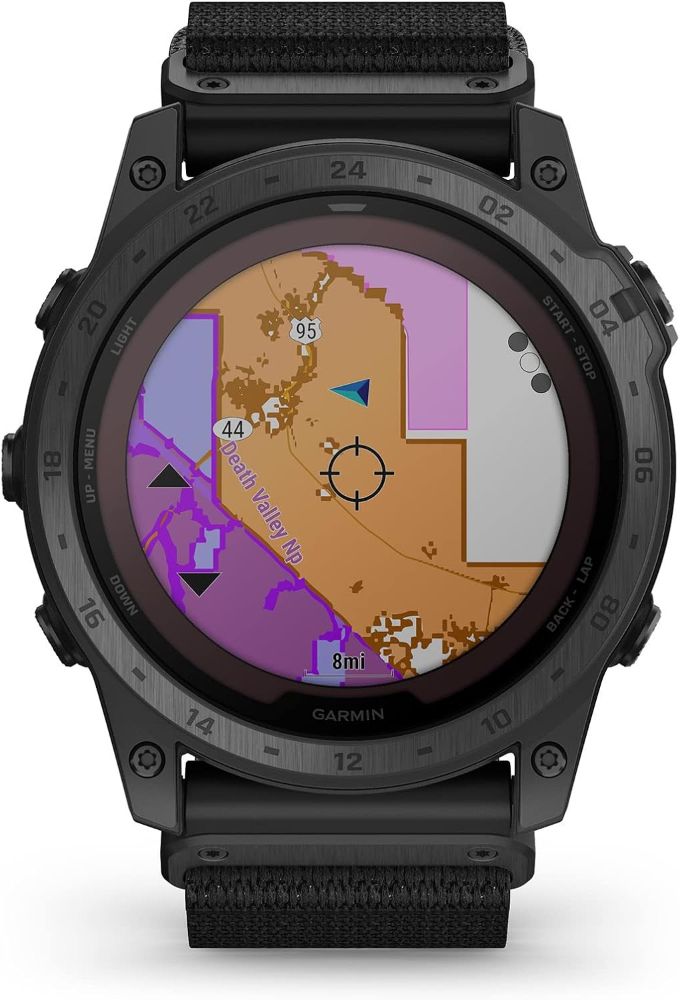 Garmin tactix 7 Tactical GPS Smartwatch - 32GB - 35.5mm - Black Pro Edition (Polymer) with Black Silicone Nylon Band by Garmin - Refurbished - Very Good condition - Image 40