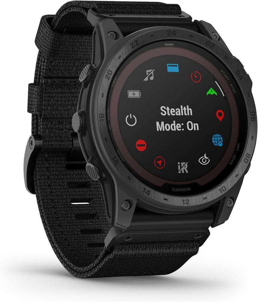 Garmin tactix 7 Tactical GPS Smartwatch - 32GB - 35.5mm - Black Pro Edition (Polymer) with Black Silicone Nylon Band by Garmin - Refurbished - Very Good condition - Image 42