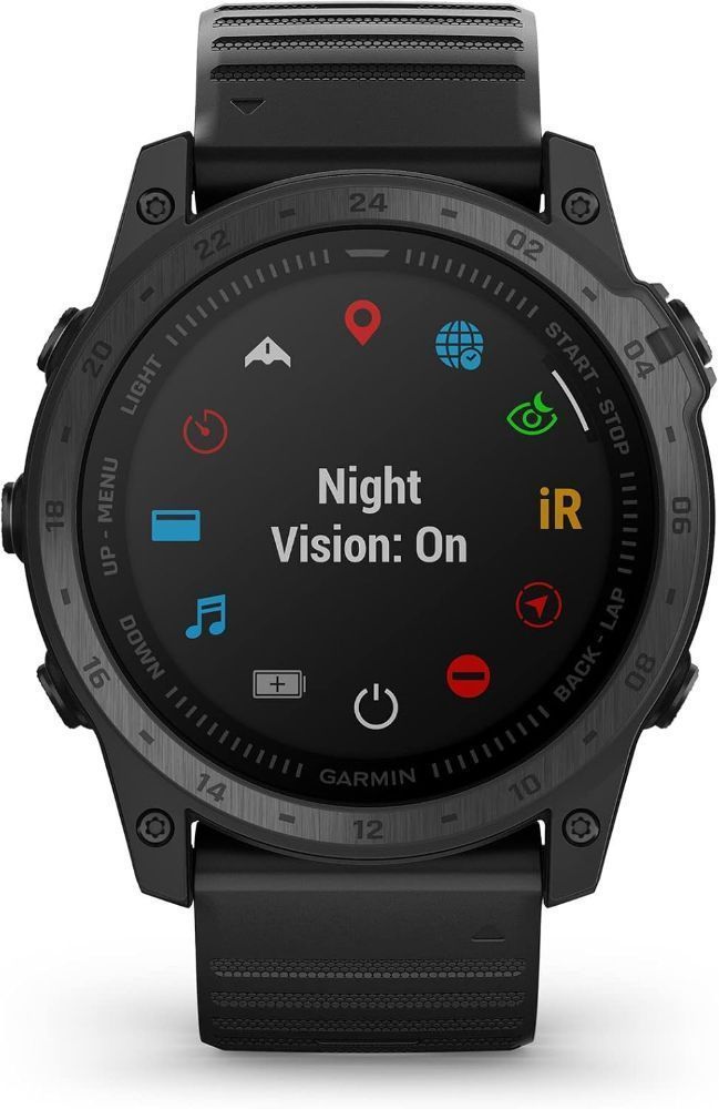 Garmin tactix 7 Tactical GPS Smartwatch - 32GB - 35.5mm - Black Pro Edition (Polymer) with Black Silicone Nylon Band by Garmin - Refurbished - Very Good condition - Image 2
