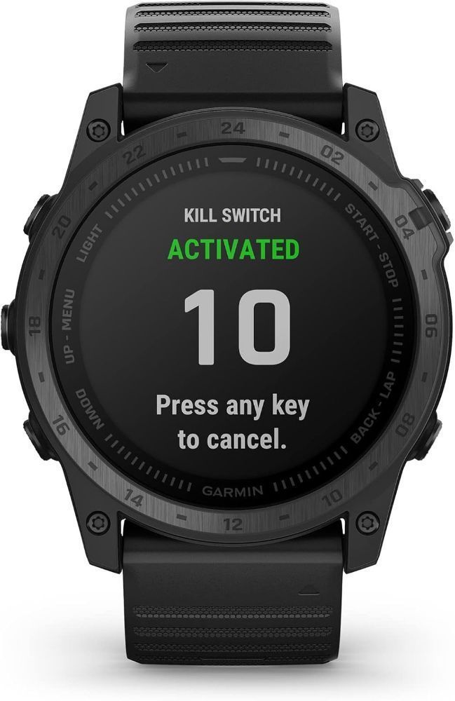 Garmin tactix 7 Tactical GPS Smartwatch - 32GB - 35.5mm - Black Pro Edition (Polymer) with Black Silicone Nylon Band by Garmin - Refurbished - Very Good condition - Image 3