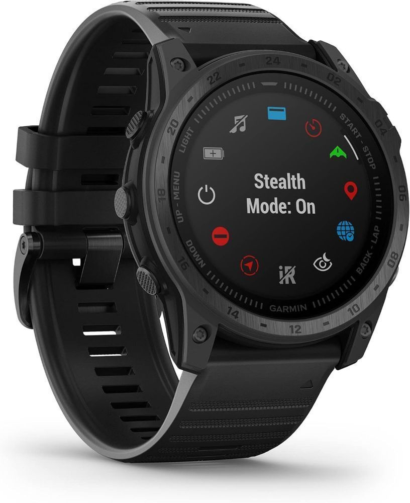 Garmin tactix 7 Tactical GPS Smartwatch - 32GB - 35.5mm - Black Pro Edition (Polymer) with Black Silicone Nylon Band by Garmin - Refurbished - Very Good condition - Image 9