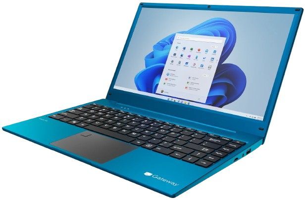 Gateway Gateway GWNR51416 Ultra Slim Notebook 14.1" - AMD Ryzen 5 3500U 2.1GHz - 8GB - 256GB - Blue - 14.1 Inch - Very Good - Standard Battery by Gateway - Refurbished - Very Good condition - Image 2