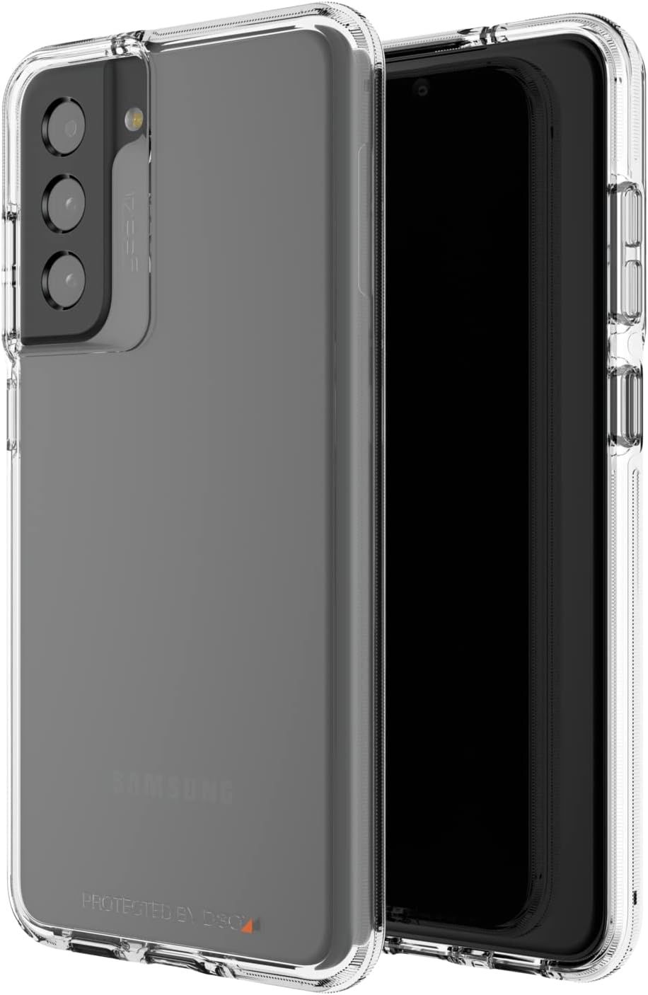 Gear4 Crystal Palace Snap Phone Case for Samsung Galaxy S21 FE 5G - Clear by Gear4 - Refurbished - Good condition - Image 4
