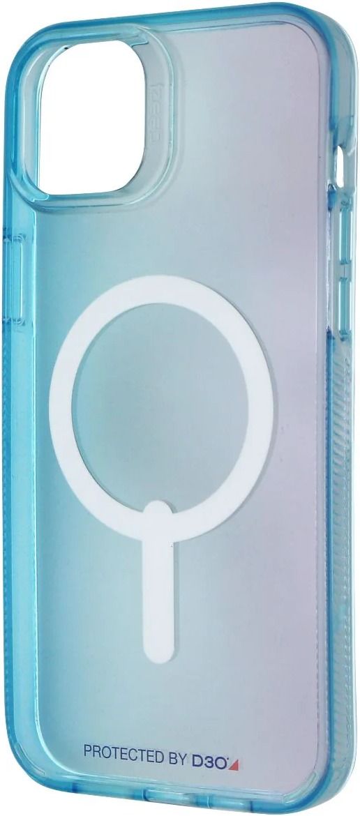 Gear4 Milan Snap Case with MagSafe for iPhone 14 - Aurora Ombre Blue by Gear4 - Refurbished - Good condition - US$20.98