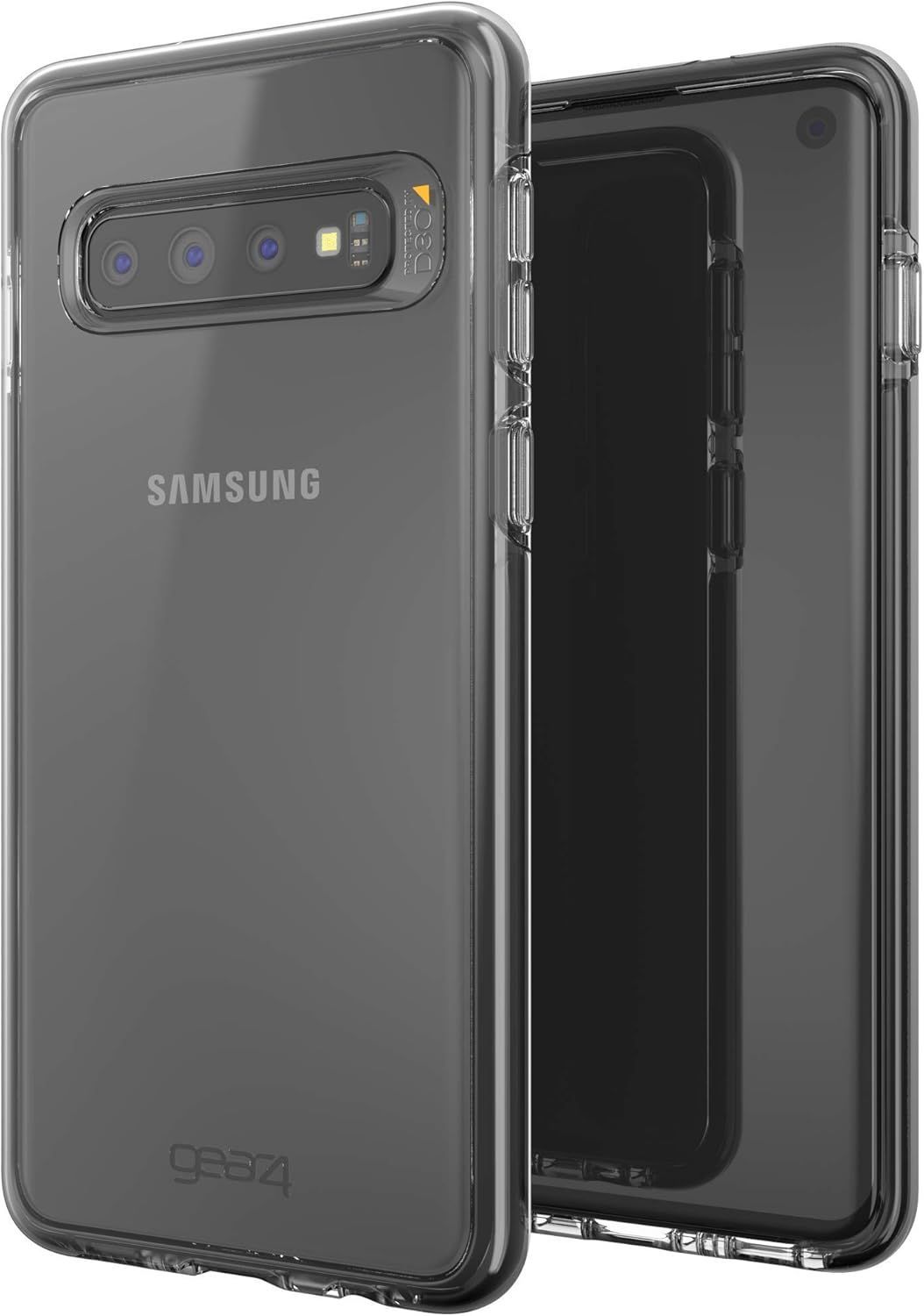 Gear4 Gear4 Piccadilly Series Phone Case for Samsung Galaxy S10e - Clear/Black by Gear4 - Image 2