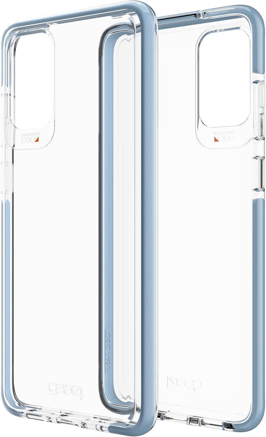 Gear4 Gear4 Piccadilly Phone Case for Samsung Galaxy S20+ - Clear/Blue by Gear4 - Image 3
