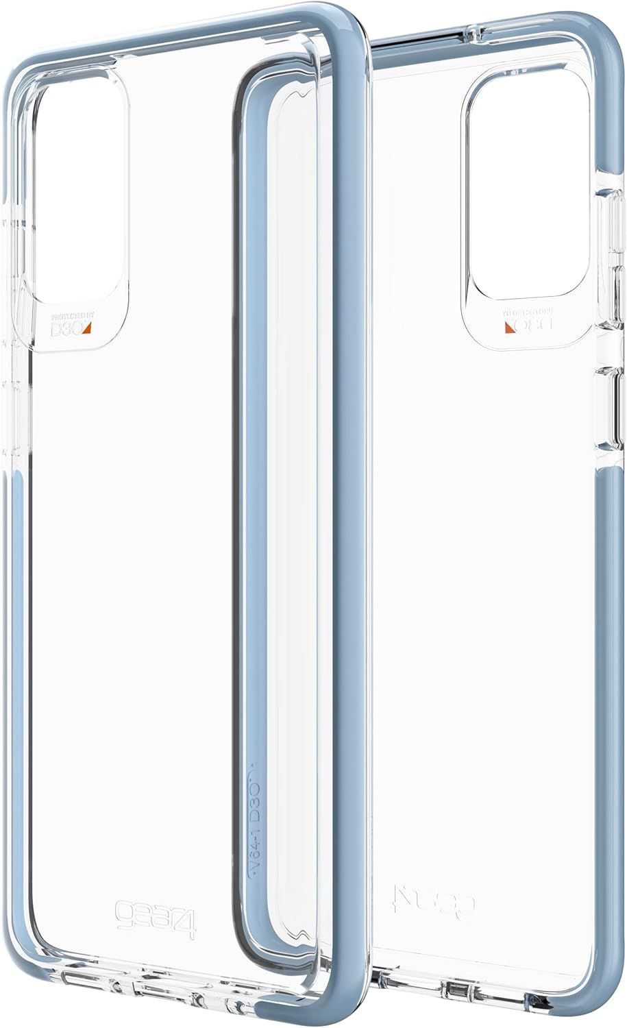 Gear4 Gear4 Piccadilly Phone Case for Samsung Galaxy S20+ - Clear/Blue by Gear4 - Image 4