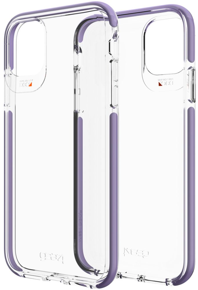 Gear4 Gear4 Piccadilly Series Phone Case for iPhone 11 Pro Max - Lavender/Clear by Gear4 - Refurbished - Good condition - US$40.98