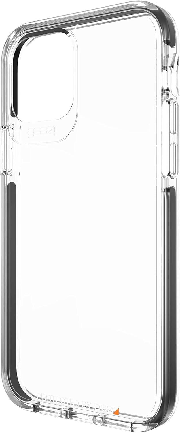 Gear4 Piccadilly Series Phone Case for iPhone 12 | iPhone 12 Pro - Black/Clear by Gear4 - Refurbished - Brand New condition - Image 2