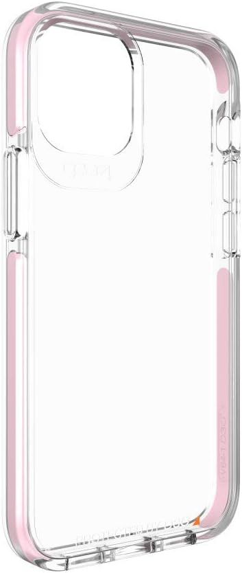 Gear4 Piccadilly Series Phone Case for iPhone 12 mini - Clear/Rose by Gear4 - Refurbished - Brand New condition - Image 2
