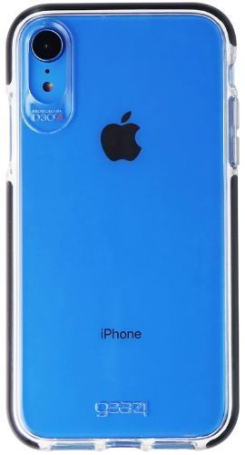 Gear4 Piccadilly Series Phone Case for iPhone XR - Clear/Black by Gear4 - Refurbished - Good condition - US$20.98