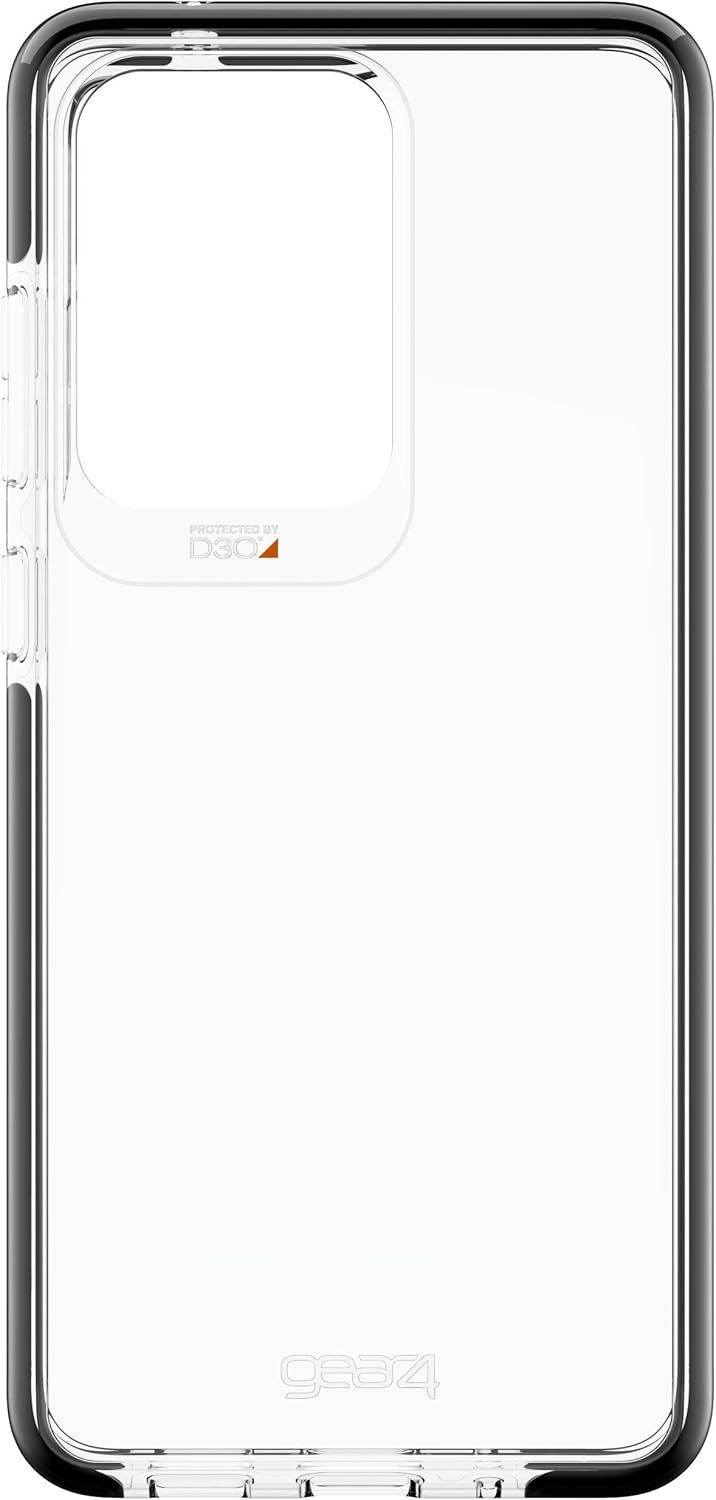 Gear4 Piccadilly Series Phone Case for Samsung Galaxy S20 Ultra - Clear/Black by Gear4 - Refurbished - Brand New condition - US$20.98