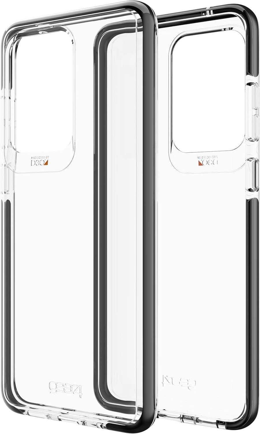 Gear4 Gear4 Piccadilly Series Phone Case for Samsung Galaxy S20 Ultra - Clear/Black by Gear4 - Image 3