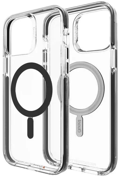 Gear4 Piccadilly Snap Phone Case for iPhone 13 - Clear/Black by Gear4 - Refurbished - Good condition - Image 4