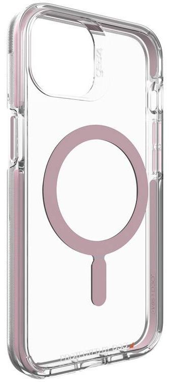 Gear4 Piccadilly Snap Phone Case for iPhone 13 - Clear/Pink by Gear4 - Refurbished - Very Good condition - Image 3