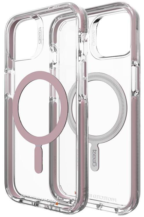 Gear4 Piccadilly Snap Phone Case for iPhone 13 - Clear/Pink by Gear4 - Refurbished - Very Good condition - Image 4