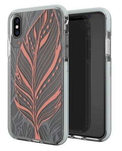 Gear4 Victoria Series Phone Case for iPhone XS Max - Clear / Tribal Leaf by Gear4 - Refurbished - Brand New condition - US$8.78