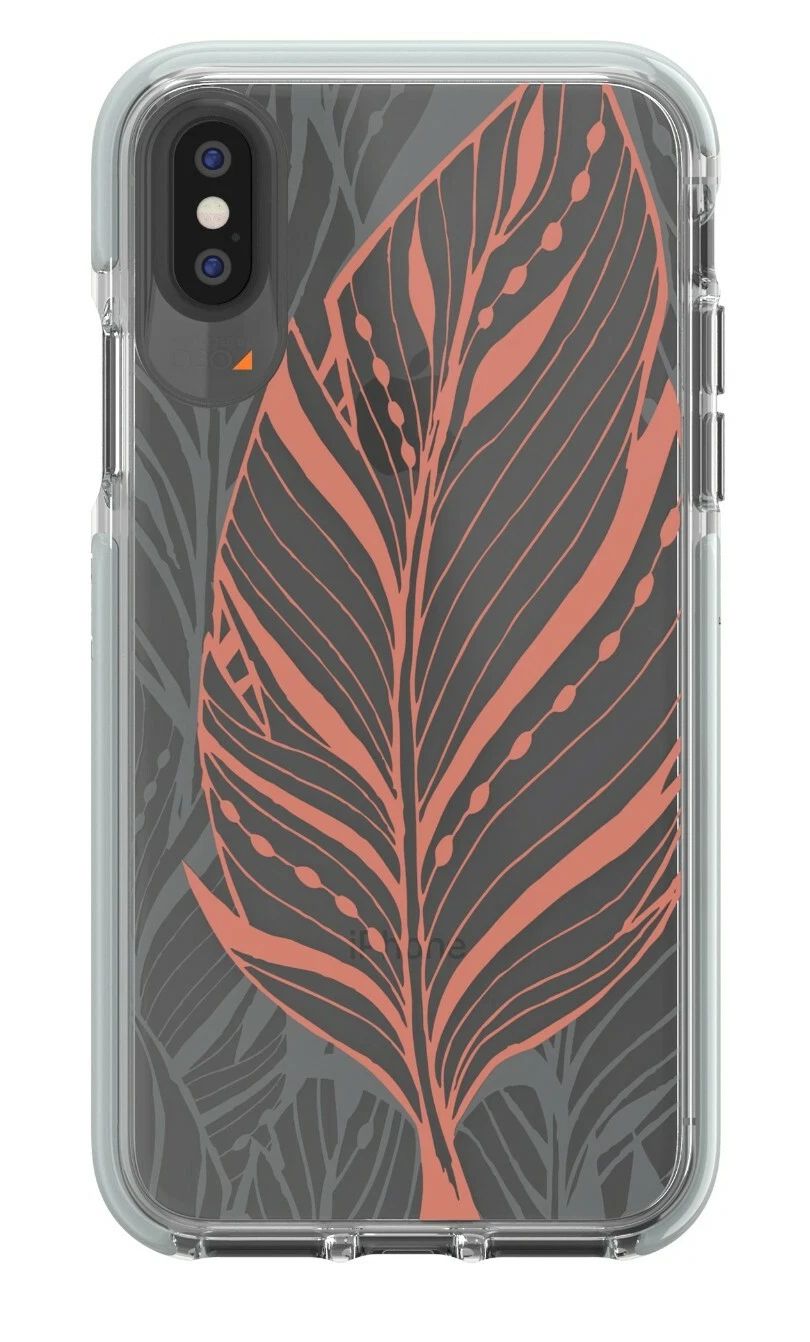 Gear4 Victoria Series Phone Case for iPhone XS Max - Clear / Tribal Leaf by Gear4 - Refurbished - Brand New condition - Image 2