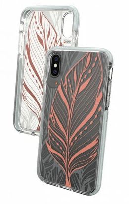 Gear4 Victoria Series Phone Case for iPhone XS Max - Clear / Tribal Leaf by Gear4 - Refurbished - Brand New condition - Image 3