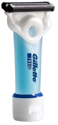 Gillette Treo 22 Disposable Razors with Shave Gel (22ct) Pack - Blue/White by Gillette - Refurbished - Brand New condition - US$33.98