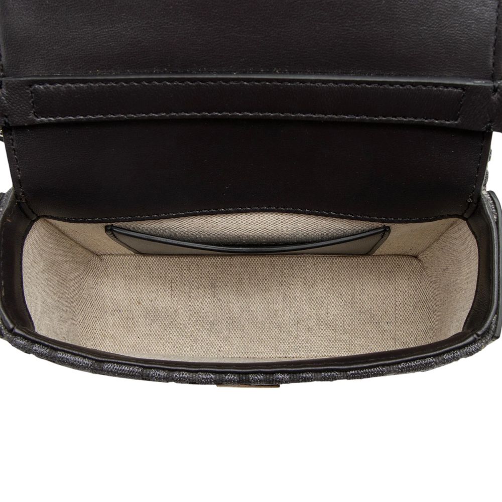 Givenchy 4G Embroidered Canvas 4G Small Shoulder Bag - Canvas - Blue by Givenchy - Image 7