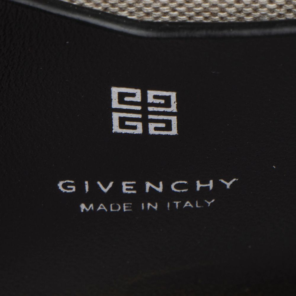 Givenchy 4G Embroidered Canvas 4G Small Shoulder Bag - Canvas - Blue by Givenchy - Image 8
