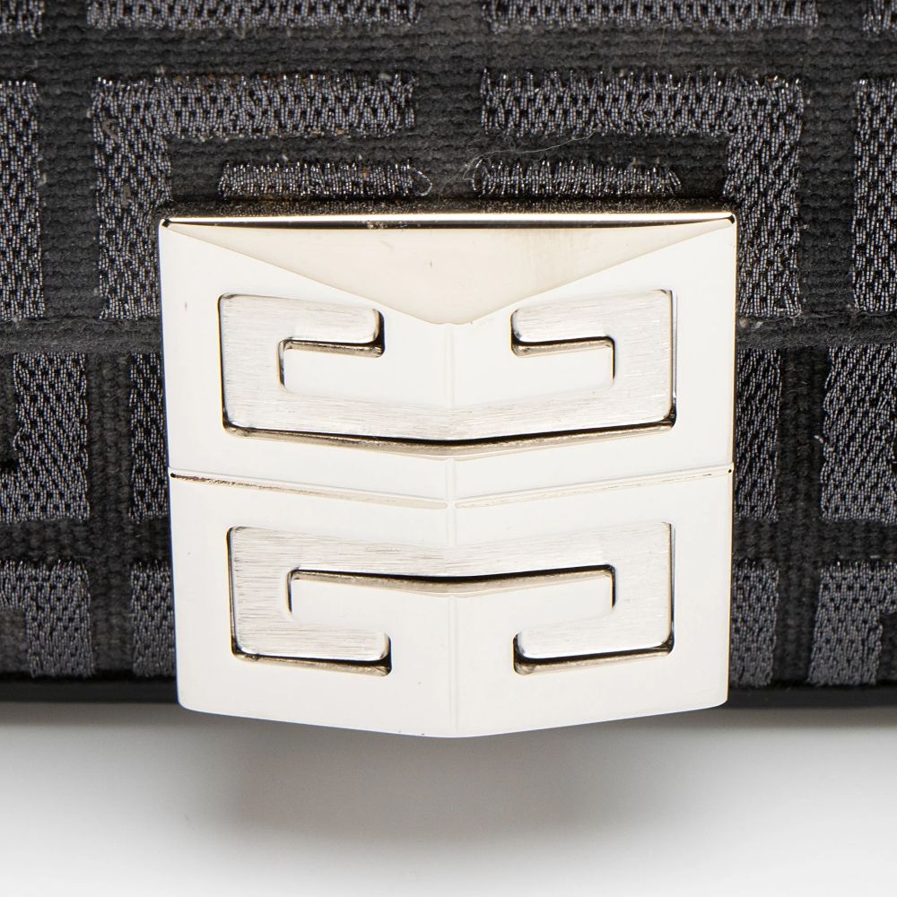 Givenchy 4G Embroidered Canvas 4G Small Shoulder Bag - Canvas - Blue by Givenchy - Image 9