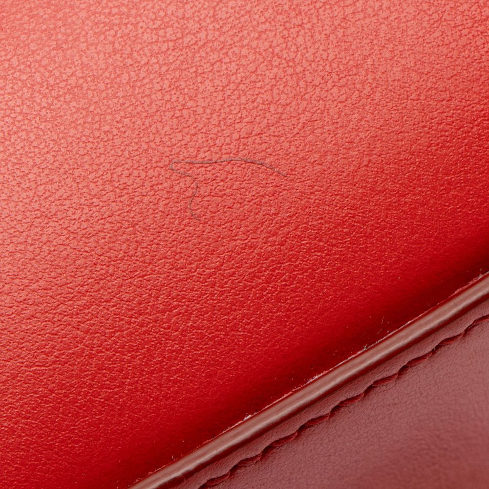 Givenchy Calfskin Pandora Box Logo Strap Mini Shoulder Bag - Calfskin - Red by Givenchy - Image 12