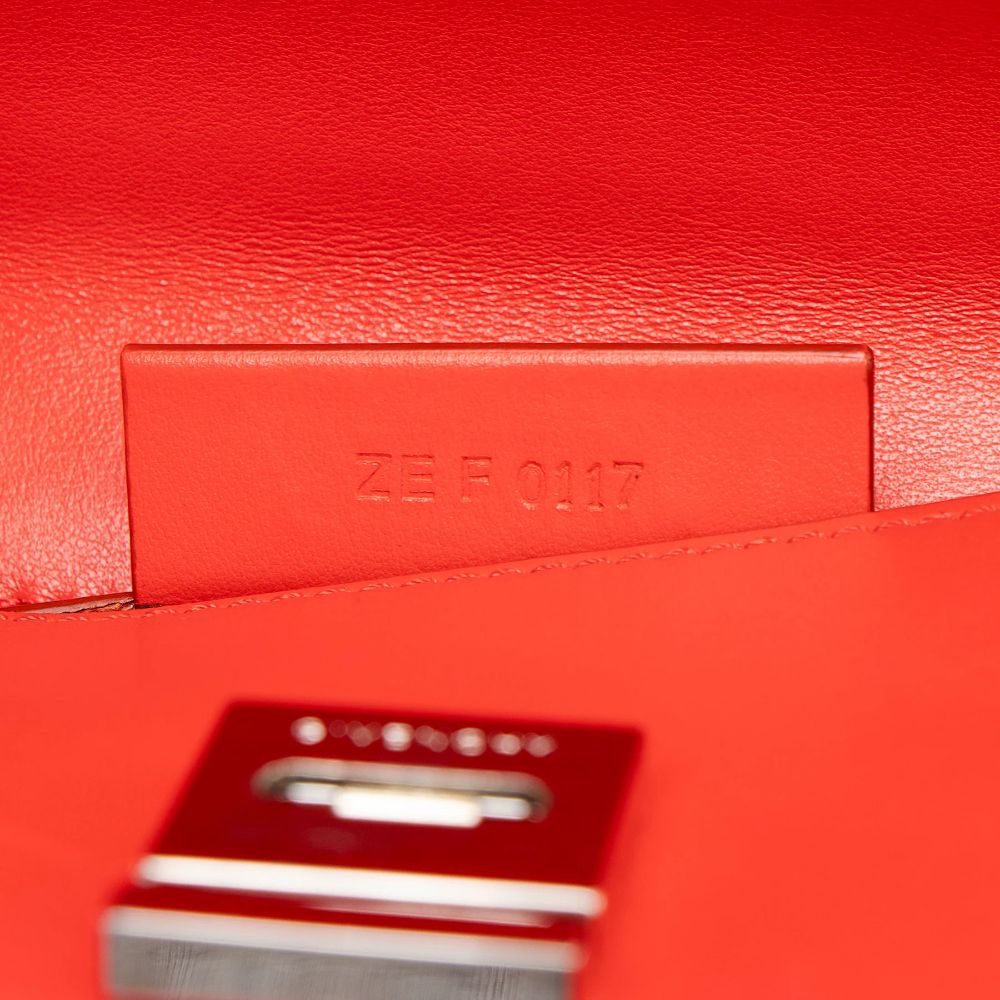 Givenchy Calfskin Pandora Box Logo Strap Mini Shoulder Bag - Calfskin - Red by Givenchy - Image 6
